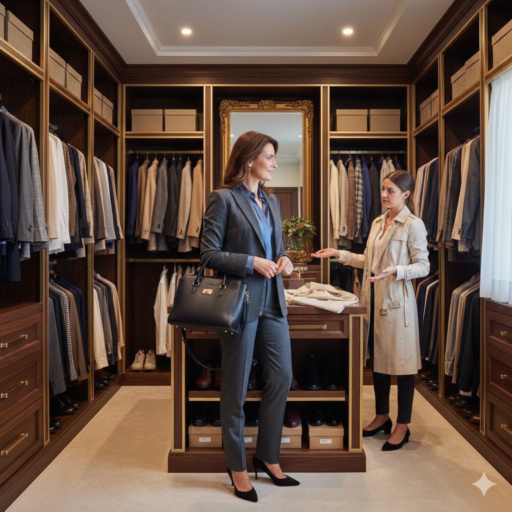 Executive wardrobe styling